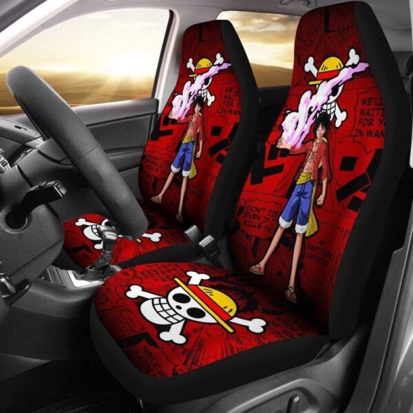 Monkey D Luffy One Piece Car Seat Covers