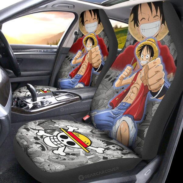 Monkey D Luffy One Piece Car Seat Covers Print