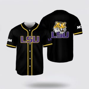 NCAA LSU Tigers Baseball Jersey…