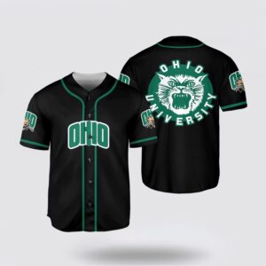 NCAA Ohio Bobcats Baseball Jersey…