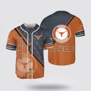 NCAA Texas Longhorns Baseball Jersey…