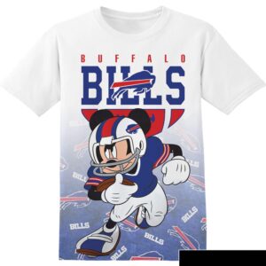 NFL Buffalo Bills Mickey All Over Print T-Shirt