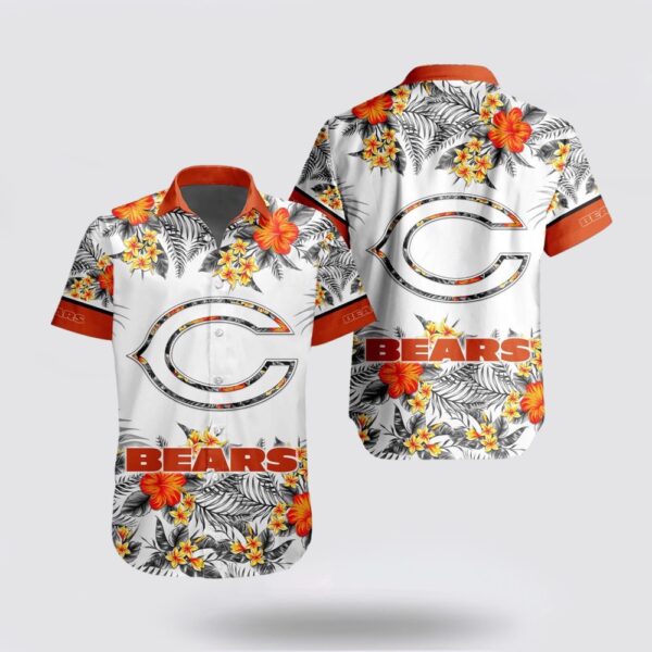 NFL Chicago Bears Special Floral Tropical Hawaiian Shirt