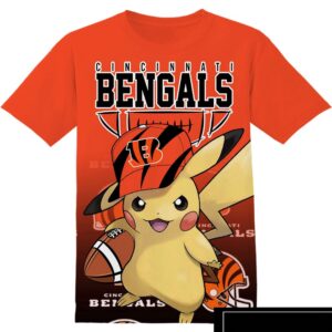 NFL Cincinnati Bengals Pokemon Pikachu…