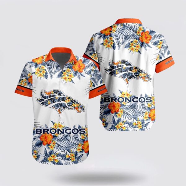 NFL Denver Broncos Special Floral Tropical Hawaiian Shirt