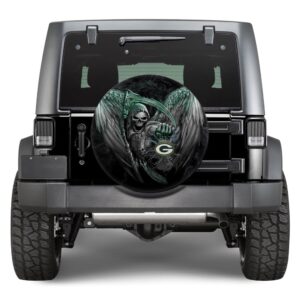 NFL Green Bay Packers Death Spare Tire Cover Gift For Campers