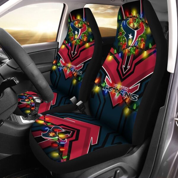 NFL Houston Texans Christmas Car Seat Covers