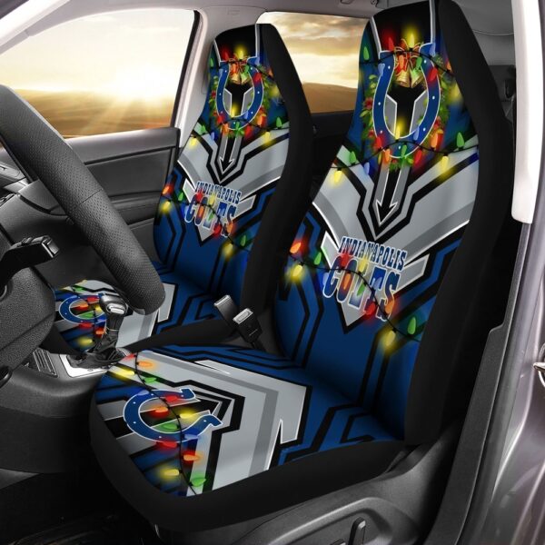 NFL Indianapolis Colts Christmas Car Seat Covers