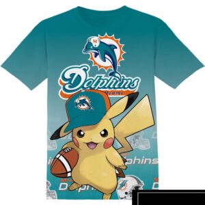 NFL Miami Dolphins Pokemon Pikachu…