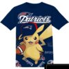 NFL New England Patriots Pokemon Pikachu All Over Print T-Shirt