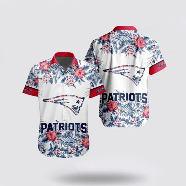 NFL New England Patriots Special Floral Tropical Hawaiian Shirt