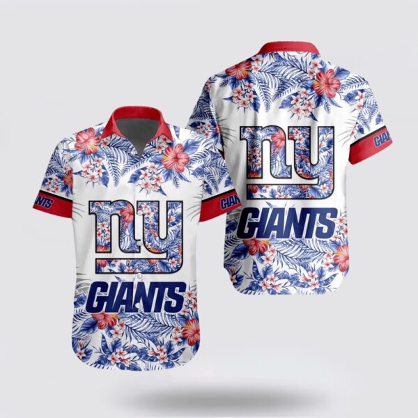 NFL New York Giants Special Floral Tropical Hawaiian Shirt