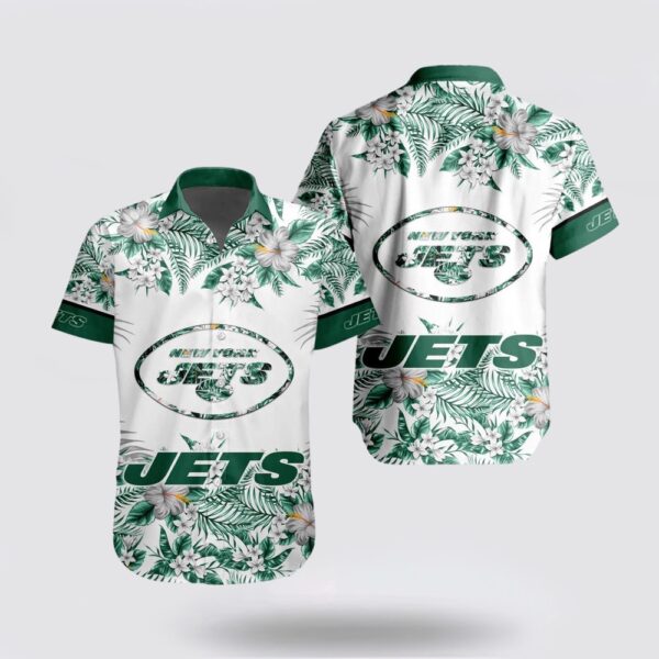 NFL New York Jets Special Floral Tropical Hawaiian Shirt