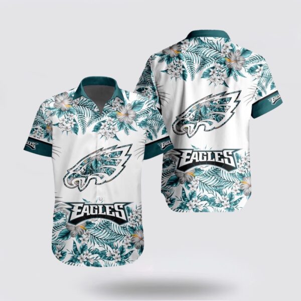 NFL Philadelphia Eagles Special Floral Tropical Hawaiian Shirt