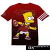NFL San Francisco 49ers The Simpsons Bart All Over Print T-Shirt