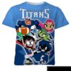 NFL Tennessee Titans Teen Titans All Over Print T-Shirt