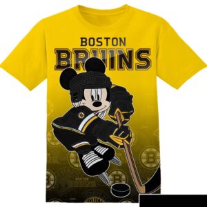 NHL Boston Bruins Mickey 3D…