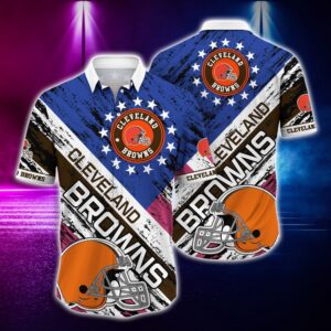 Nfl Cleveland Browns Rugby HelmetHawaiian…