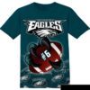 Number NFL Philadelphia Eagles All Over Print T-Shirt