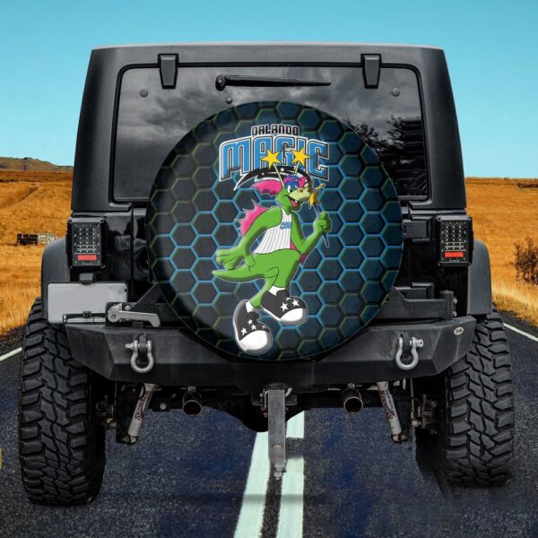 Orlando Magic NBA Mascot Spare Tire Cover Gift For Campers