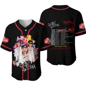 Peso Pluma Music Baseball Jersey…