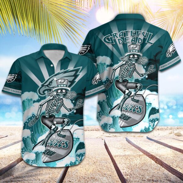 Philadelphia Eagles NFL Team Hawaiian Shirt