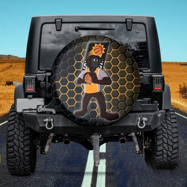 Phoenix Suns NBA Mascot Spare Tire Cover Gift For Campers