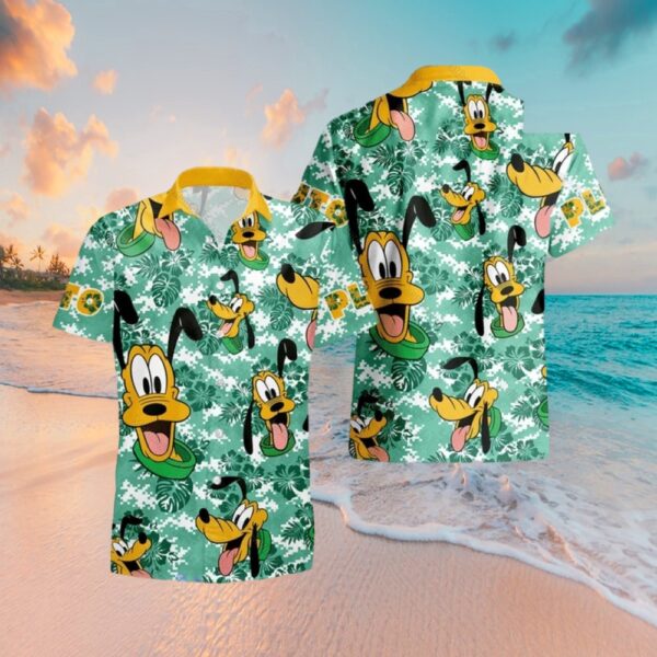 Pluto Dog Cartoon Hawaiian Shirts