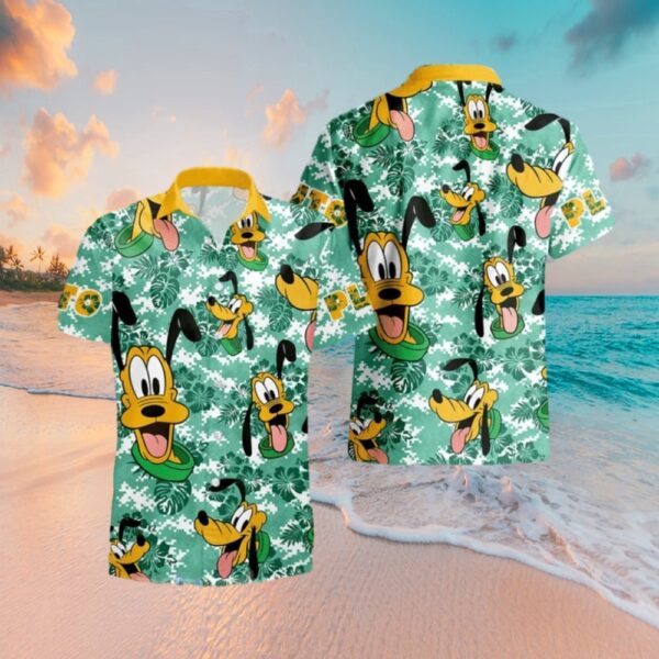 Pluto Dog Disney Hawaiian Shirt