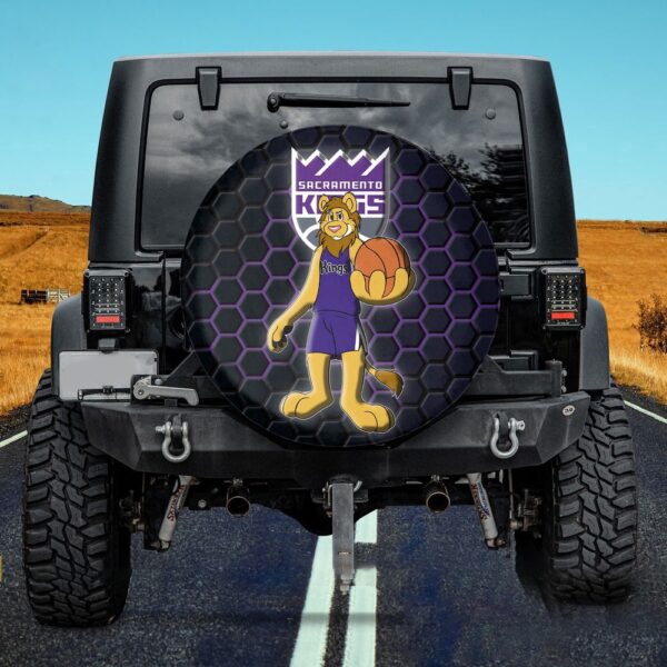 Sacramento Kings NBA Mascot Spare Tire Cover Gift For Campers