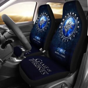 Stark Game Of Thrones Art Car Seat Covers Gift For Campers