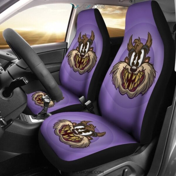 Tasmanian Devil Looney Tunes Cartoon Car Seat Cover