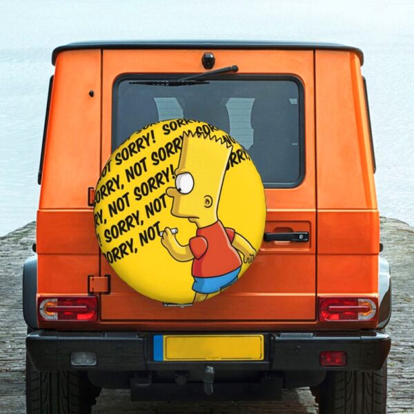 The Simpsons Bart Spare Tire Covers Gift For Campers