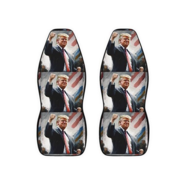 Trump Fight America Flag Car Seat Covers