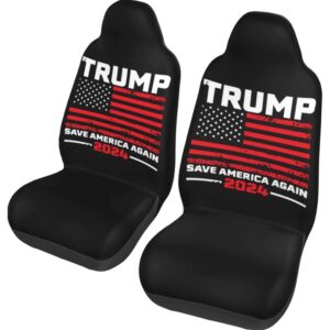 Trump Save America Again Universal Front Car Seat Cover