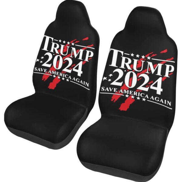 Trump Save America Again Universal Front Car Seat Covers