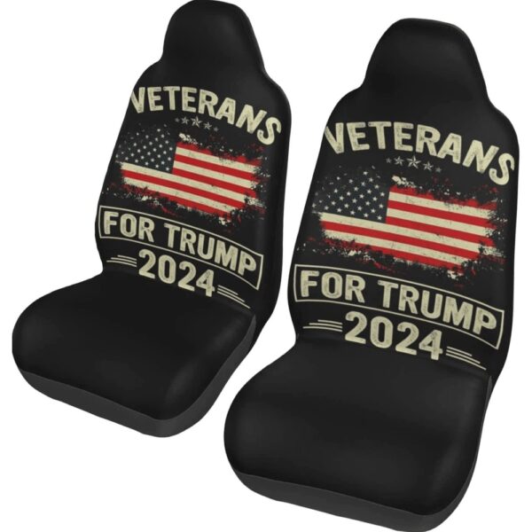 Veterans Trump Universal Front Car Seat Cover