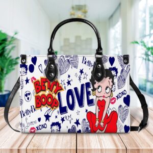 Betty Boop Love Cartoon Leather…