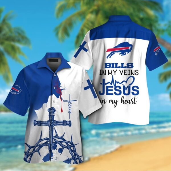 Buffalo Bills NFL Jesus Aloha Hawaiian Shirt