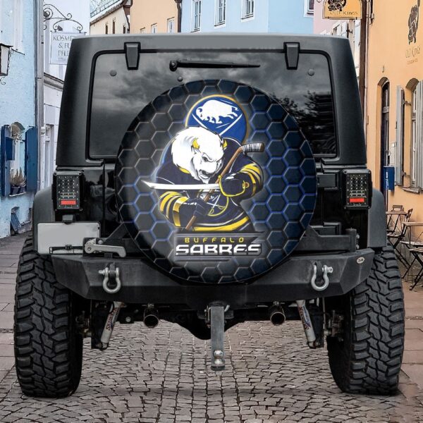 Buffalo Sabres NHL Mascot Spare Tire Cover Gift For Campers