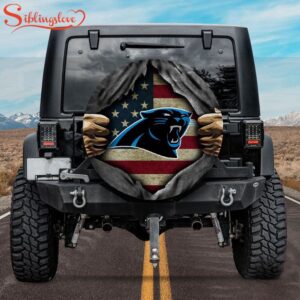 Carolina Panthers American Flag Spare…