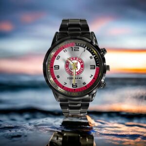 Custom Name Alabama Crimson Tide NCAA Hand Watch Gifts For Fans 3