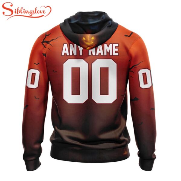 Custom Name And Number Kansas City Chiefs Special Death Halloween Hoodie