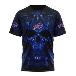 Custom Name And Number NFL Buffalo Bills All Over Print T Shirt For Fans 1