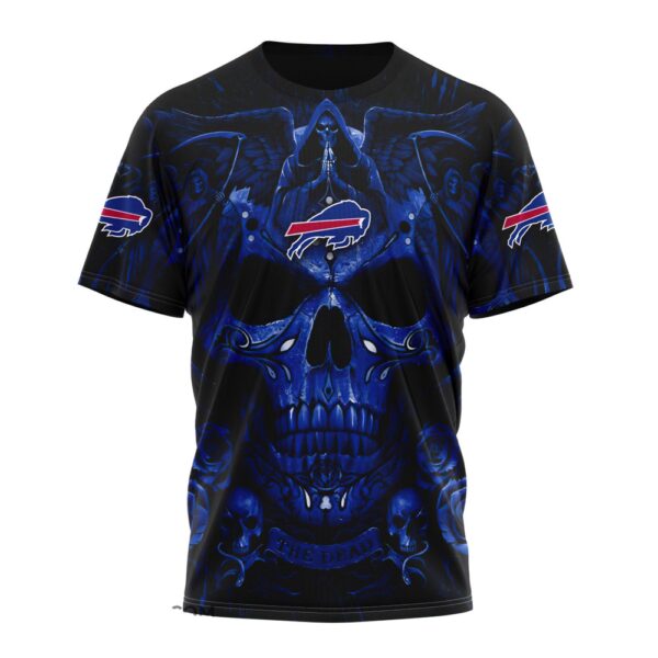 Custom Name And Number NFL Buffalo Bills All Over Print T-Shirt For Fans