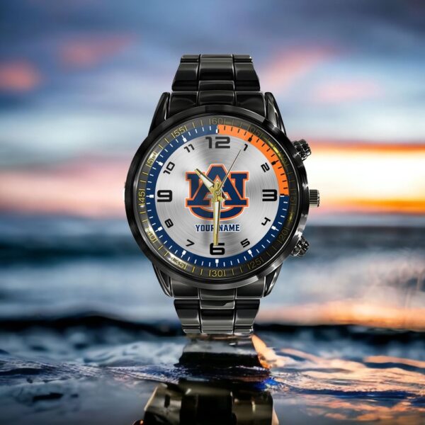 Custom Name Auburn Tigers NCAA Hand Watch Gifts For Fans