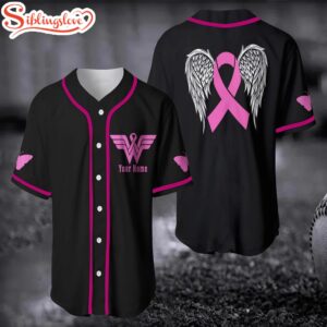 Custom Name Breast Cancer Wings…