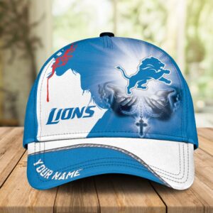 Custom Name Detroit Lions NFL…