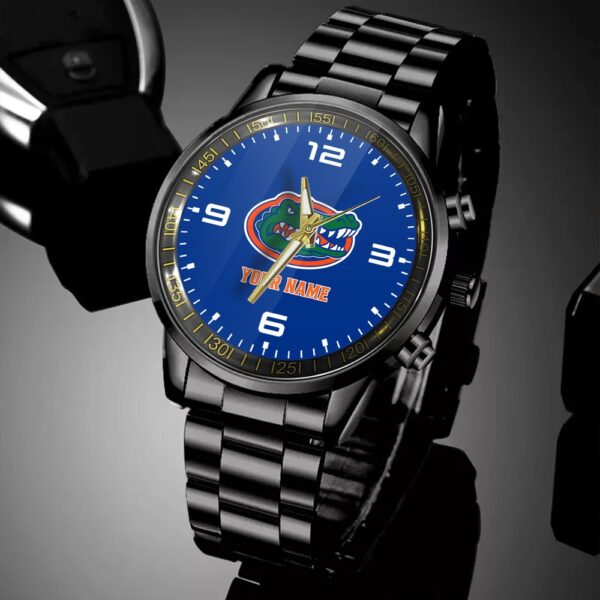 Custom Name Florida Gators NCAA Black Hand Watch Gifts For Fans