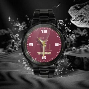 Custom Name Florida State Seminoles NCAA Black Hand Watch Gifts For Fans 2